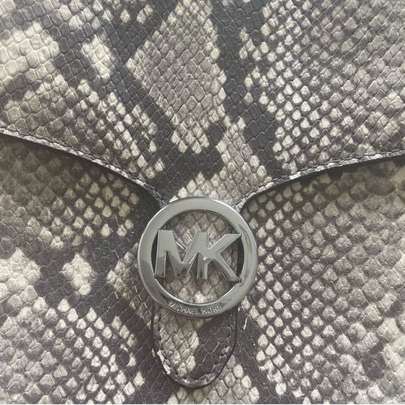 Michael Kors Python Print Crossbody Bag - Picture 3 of 6